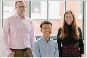 Founders: Vladimir Novakovski, Scott Wu, and Hayley Leibson